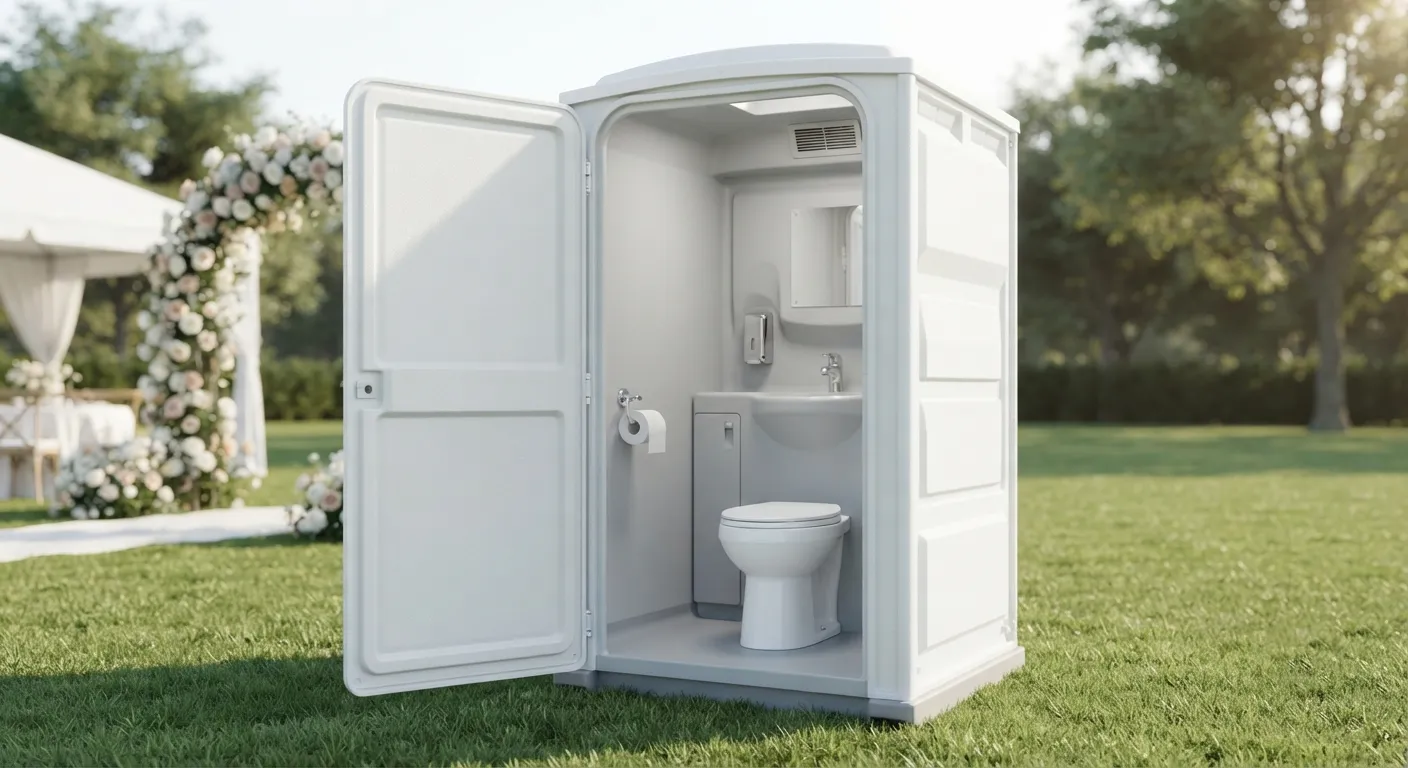 Deluxe Flushable Porta Potty in Boulder, CO