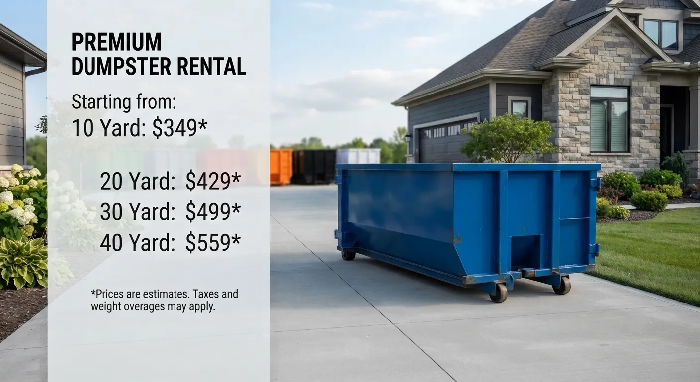 Dumpster Rental Cost in Boulder, CO