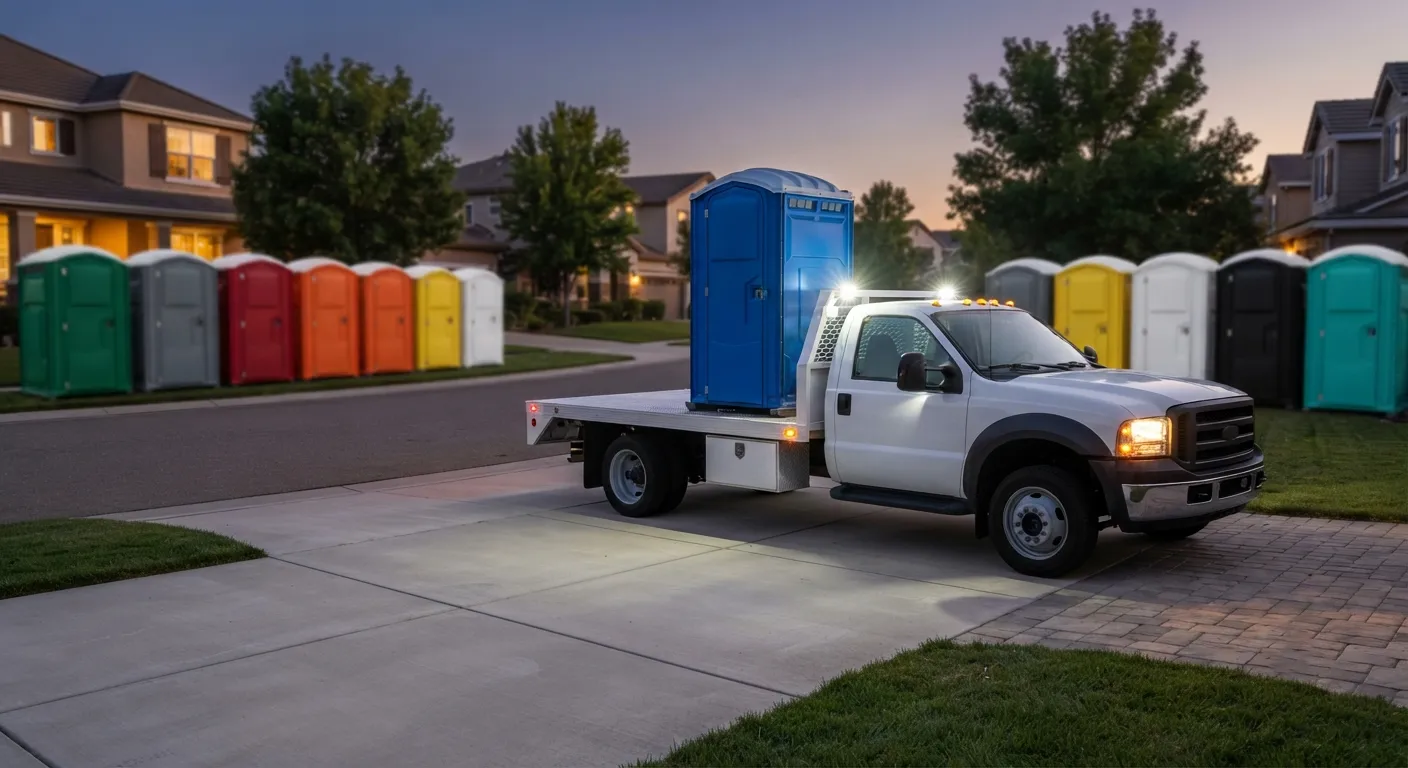 Emergency Porta Potty Rental in Boulder, CO
