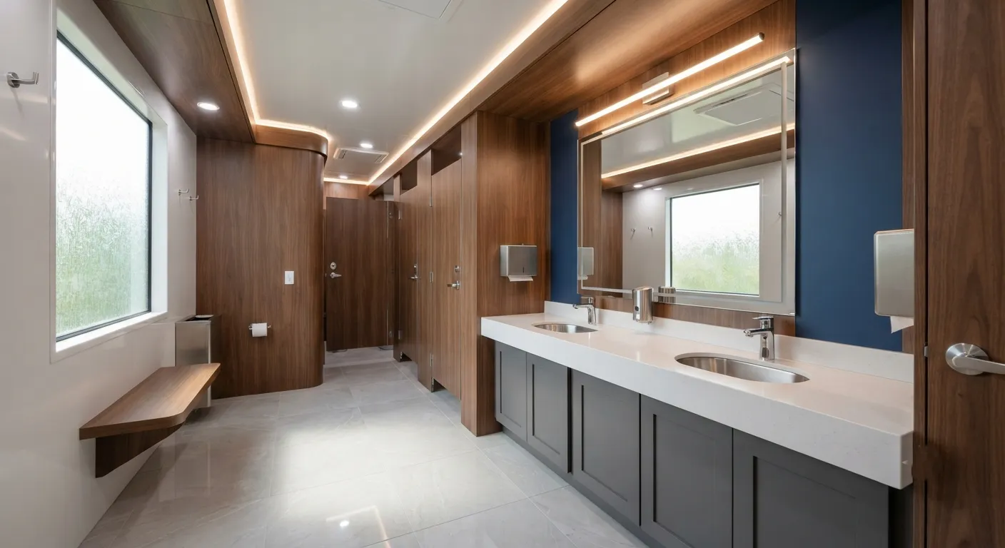 Luxury Restroom Trailer in Boulder, CO